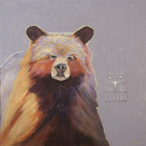 Terry McCue artwork 'OUT OF THE MIST' available at Canada House Gallery - Banff, Alberta